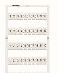 WAGO 793-5502 WMB-Beschriftungskarte, 