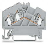 WAGO 280-641 3-Leiter-Durchgangsklemme, 