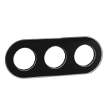 ELSO Glasrahmen 3-fach schwarz WDE011428 