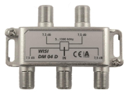 WISI Verteiler 4-fach              DM04D 
