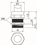 OBO V-TEC VM25 EMV Kabelverschraubung 