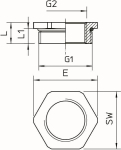 OBO 165 ADA M32-PG21 Adapter M-PG 