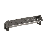 Bachmann DESK2 ALU BLACK 2xUK    937.004 