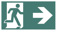 RP KM-Piktogramm Pfeil links unten  KM06 