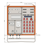 Walther Verteilerschrank       WV0624CR1 