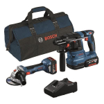 Bosch Profi-Set GWS 18V-7+GBH 0615A50037 