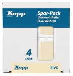 Kopp 4A/W-Schalter RIVO creme  581601056 