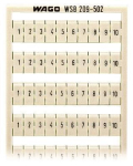 WAGO 209-502 WSB-Beschriftungskarte, als 