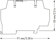 WAGO 859-304 Relaismodul, 