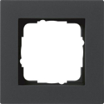 GIRA 0211095 Abdeckrahmen 1fach flach E2 