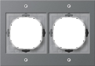 GIRA 021267 Abdeckrahmen 2fach TX_44 