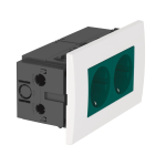 OBO SDE-RW D0GN2 Steckdoseneinheit Modul 