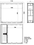 GSAB Kabelverteilerschrank  2S1000DS1DS2 