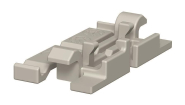 OBO 2370 60 Oberteilklammer 60mm PVC 