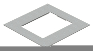 OBO DUG 250-3 6 Montagedeckel 250-2/3 f. 
