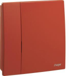 Hager BEKA Funk-Innensirene rot  RFS100D 