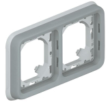 Legrand 069683 Abdeckrahmen 2-fach 