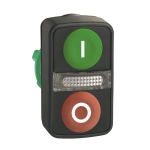 Schneider Leucht-Doppeldruck ZB5AW7A3741 