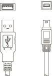 Leuze KB USB A-USB  KB USB A - USB miniB 