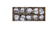 Megaman Uni Downlight Silber     MM76956 