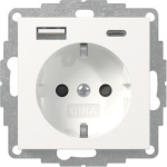 GIRA 245903 SCHUKO-Steckdose Shutter 