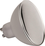 Lightme LED Kopfspiegel Nickel   LM85403 