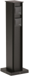ALBERT Steckdosensäule schwarz    662106 