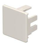 OBO WDK HE30030CW Endstück 30x30mm PVC 