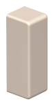 OBO WDK HE10030CW Endstück 10x30mm PVC 