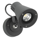 ALBERT LED-Wandstrahler schwarz   662353 
