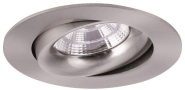 BRUM LED-Einbaustrah. 6W nickel INDIWO83 