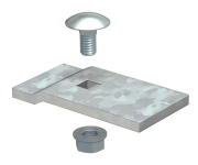 OBO LKS 60 4 FT Klemmstück f.Kabelleiter 