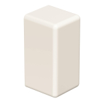 OBO WDK HE10020RW Endstück 10x20mm PVC 