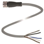 PF Kabeldose geschirmt   V1-G-5M-PUR-ABG 