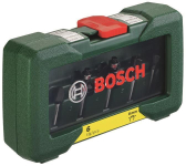 Bosch Fräser-Set-HM 6tlg D6mm 2607019464 