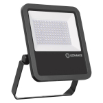 LEDV FLOODLIGHT AREA 72 W 3000 K BK 
