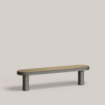 BEGA Stadtmöbel Bank Abgerundet  95049PO 