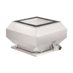 HELI Dachventilator vertikal   VDD 315/4 