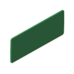 Unex Kennzeichnungsschild grün 40x100 PC 