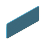 Unex Kennzeichnungsschild blau 40x100 PC 