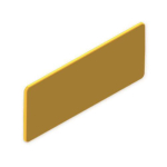 Unex Kennzeichnungsschild gelb 40x100 PC 