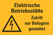 HEIN 177252 Warnschild Elektrische 