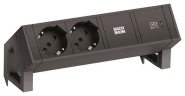 Bachmann DESK2 2xP40 1xUSB C 30W 902.987 