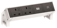 Bachmann DESK2 2xUK 1xUSB C 30W  902.945 