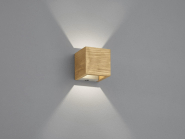 Trio LED-Wandleuchte BRAD/Holz 223710130 