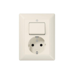 JG Schuko-Steckdose /Wechselsch. AS5576U 
