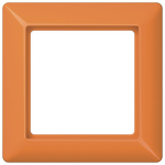 JG Rahmen 1-fach AS 500      AS 581 BF O 