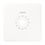 JG Abd. f. Lautstärkeregler  CD 594-8 WW 