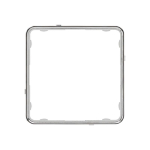 JG CD plus Applikations-Rahmen  CDP81GCR 