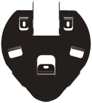 Siemens 6AV65741AF044AA0 Wandhalterung 